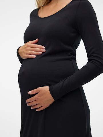 MAMALICIOUS Kleid 'MLMAEVE' in Schwarz