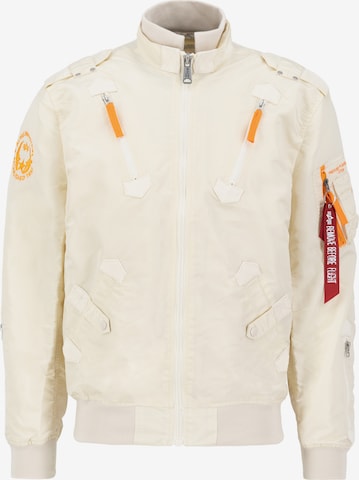 ALPHA INDUSTRIES Overgangsjakke 'Falcon II' i hvit: forside