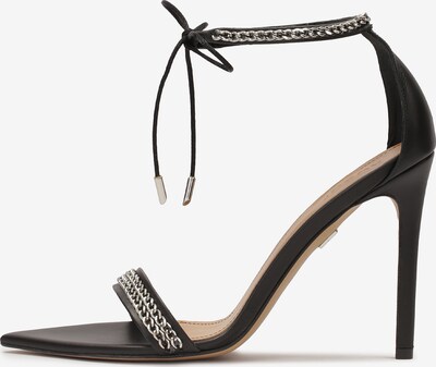 Kazar Strap sandal in Black / Silver, Item view