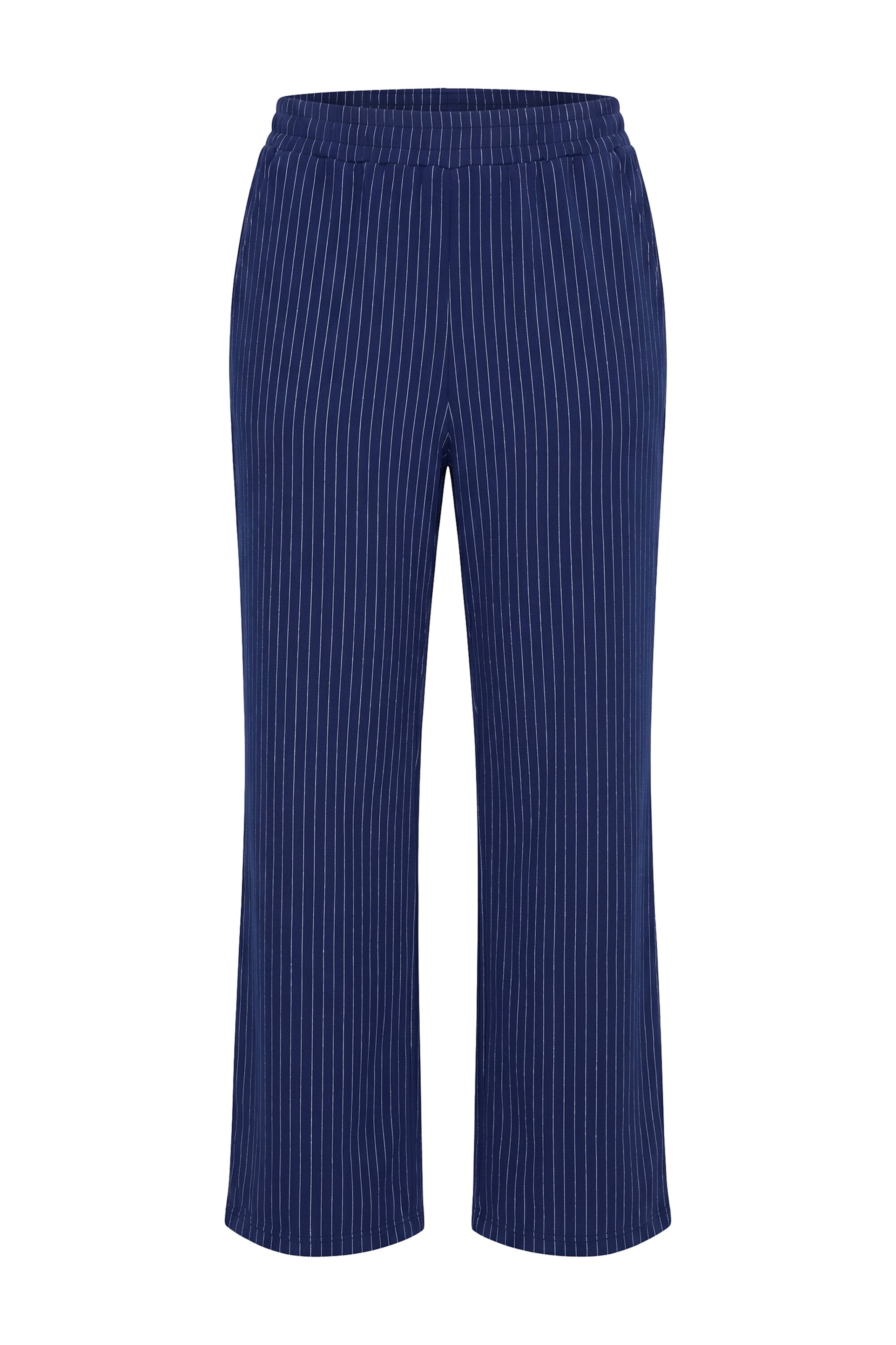 Studio Untold Trousers in 42-44/Regular in Gentian / White, Item view