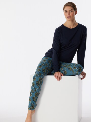 SCHIESSER Pajama ' Contemporary Nightwear ' in Blue