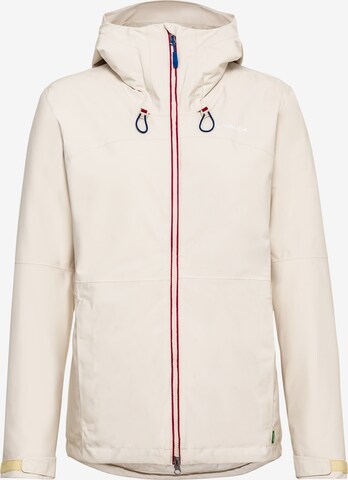 VAUDE Outdoorjacke 'Neyland II' in Beige: predná strana