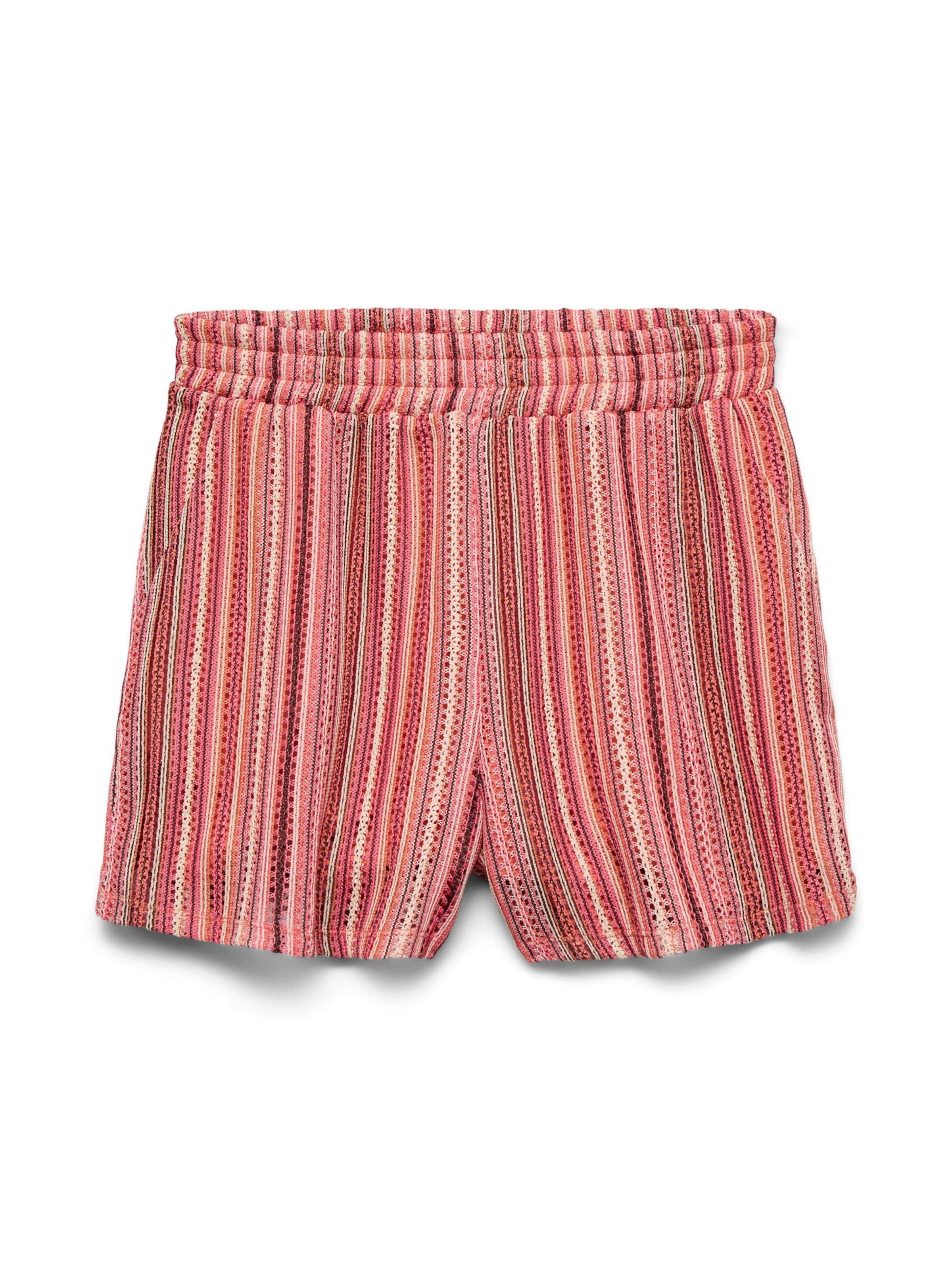 VERO MODA Trousers 'VMDemi' in 38 in Dusky pink / Pastel red / Light red, Item view