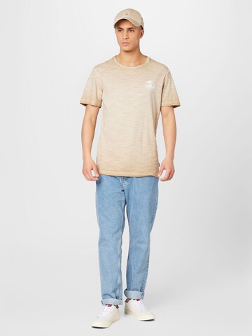 BLEND T-Shirt in Beige