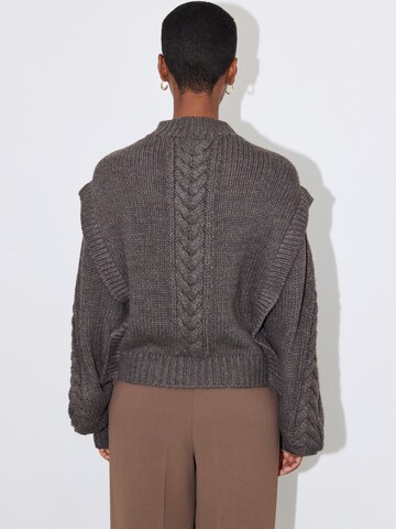 LeGer by Lena Gercke Sweater 'Diana' in Brown: back