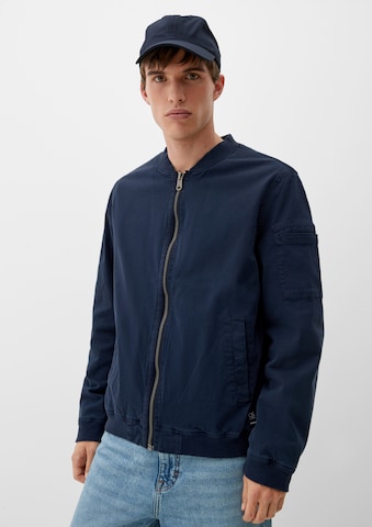 QS Демисезонная куртка в Синий: спереди