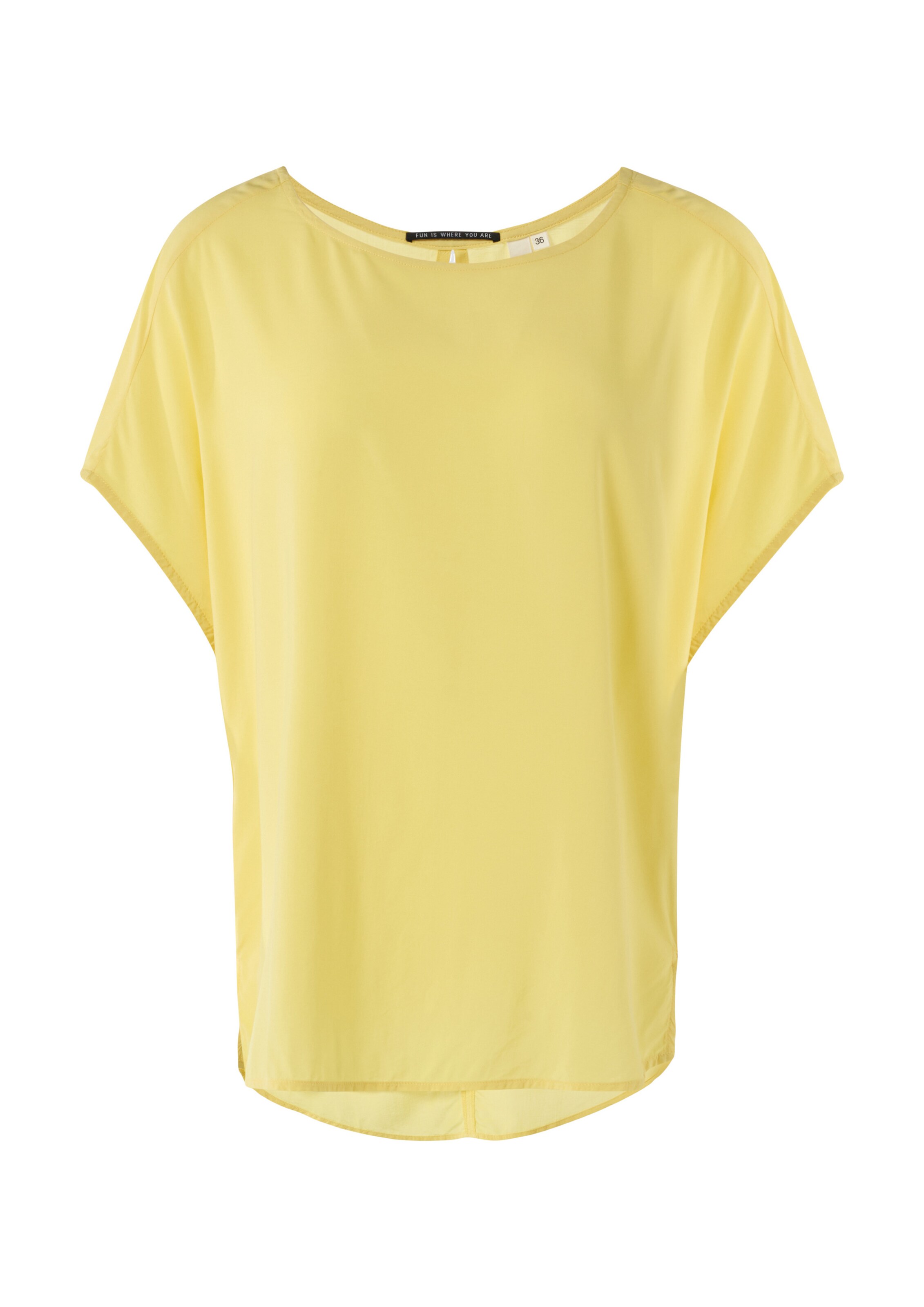 QS Bluse in Gelb: Vorderseite
