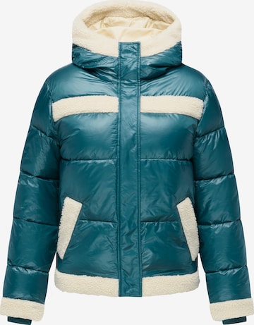 Ragwear - Casaco de inverno 'Editah Youmodo' em verde: frente