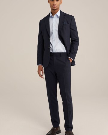 van Gils Slimfit Pantalon in Blauw