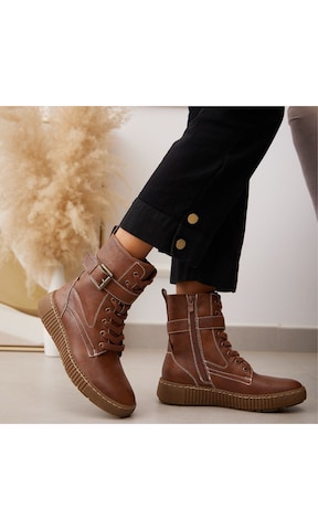 Ital-Design Ankle Boots in Brown
