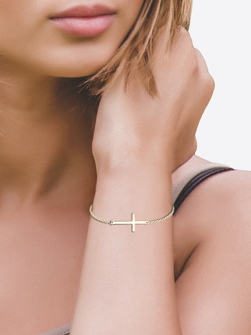 Sofia Milani Armband 'Cross'‌‌‌‌‌ in Gold