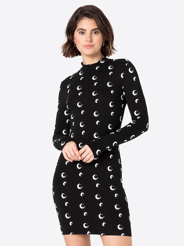 Robe NEON & NYLON en noir : devant