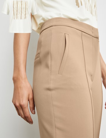 GERRY WEBER Loose fit Trousers in Beige