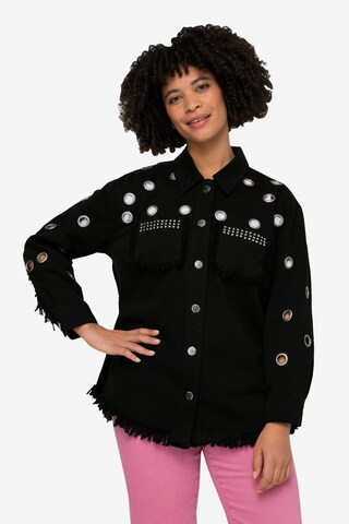 Angel of Style Between-Season Jacket in Black: front