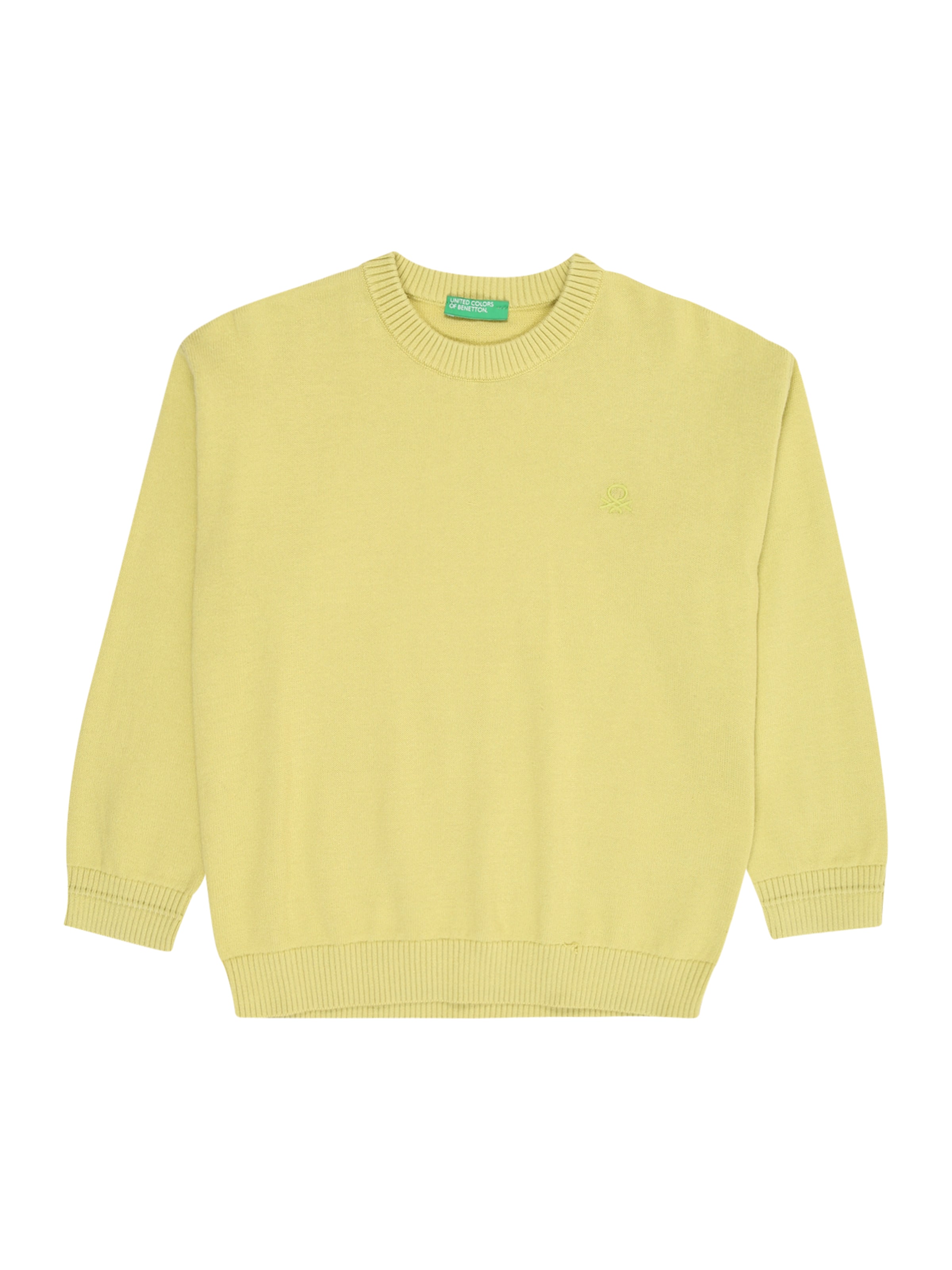 UNITED COLORS OF BENETTON Свитер в Зеленый: спереди