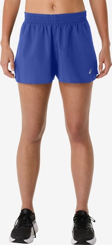 ASICS Regular Workout Pants in Blue: front