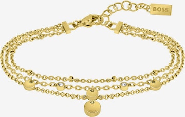 Bracelet BOSS Black en or : devant