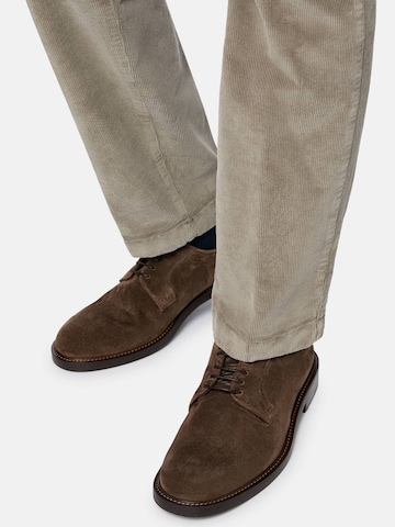 Boggi Milano Veterschoen in Bruin: voorkant