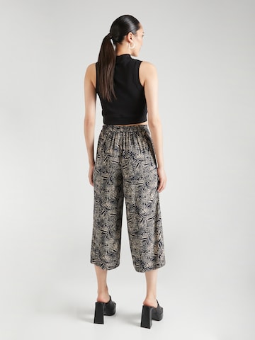 ONLY Wide leg Pleat-Front Pants 'NOVA' in Blue