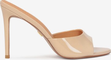 Kazar Mules in Beige