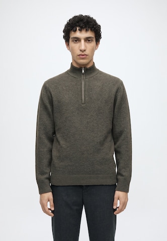 Petrol Industries Sweater in Brown: front