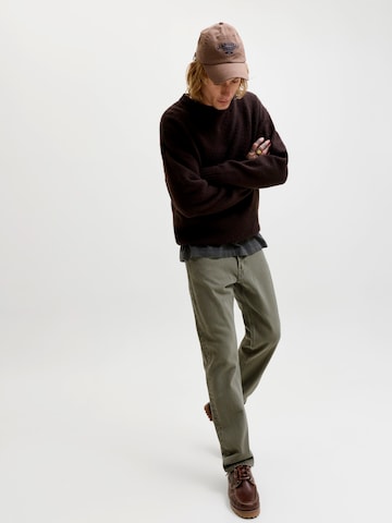 JACK & JONES Loosefit Jeans 'JJICHRIS JJORIGINAL' in Groen