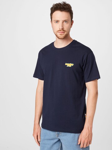 HOMEBOY Shirt in Blauw: voorkant