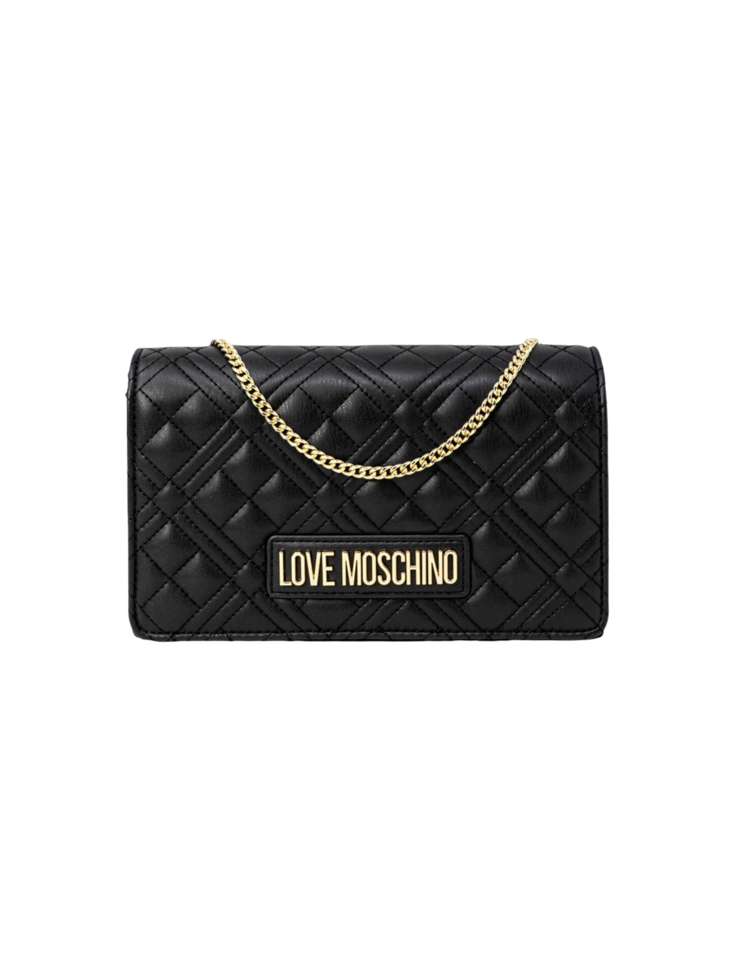 Love Moschino - Bolso de hombro 'QUILTED PU JC4079PP' en negro: frente