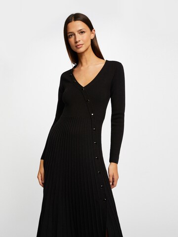 Morgan Knit dress in Black