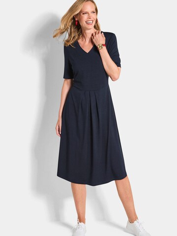 Goldner Jurk in Blauw