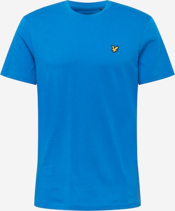 Lyle & Scott Shirt 'Plain' in Blauw: voorkant
