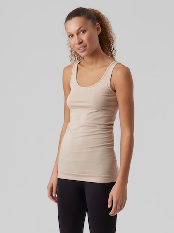 VERO MODA Top 'Maxi' in Brown: front