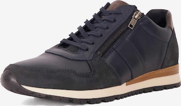 Baskets basses Dune LONDON en bleu : devant