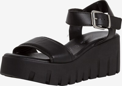 Sandale Tamaris pe negru, Vizualizare produs