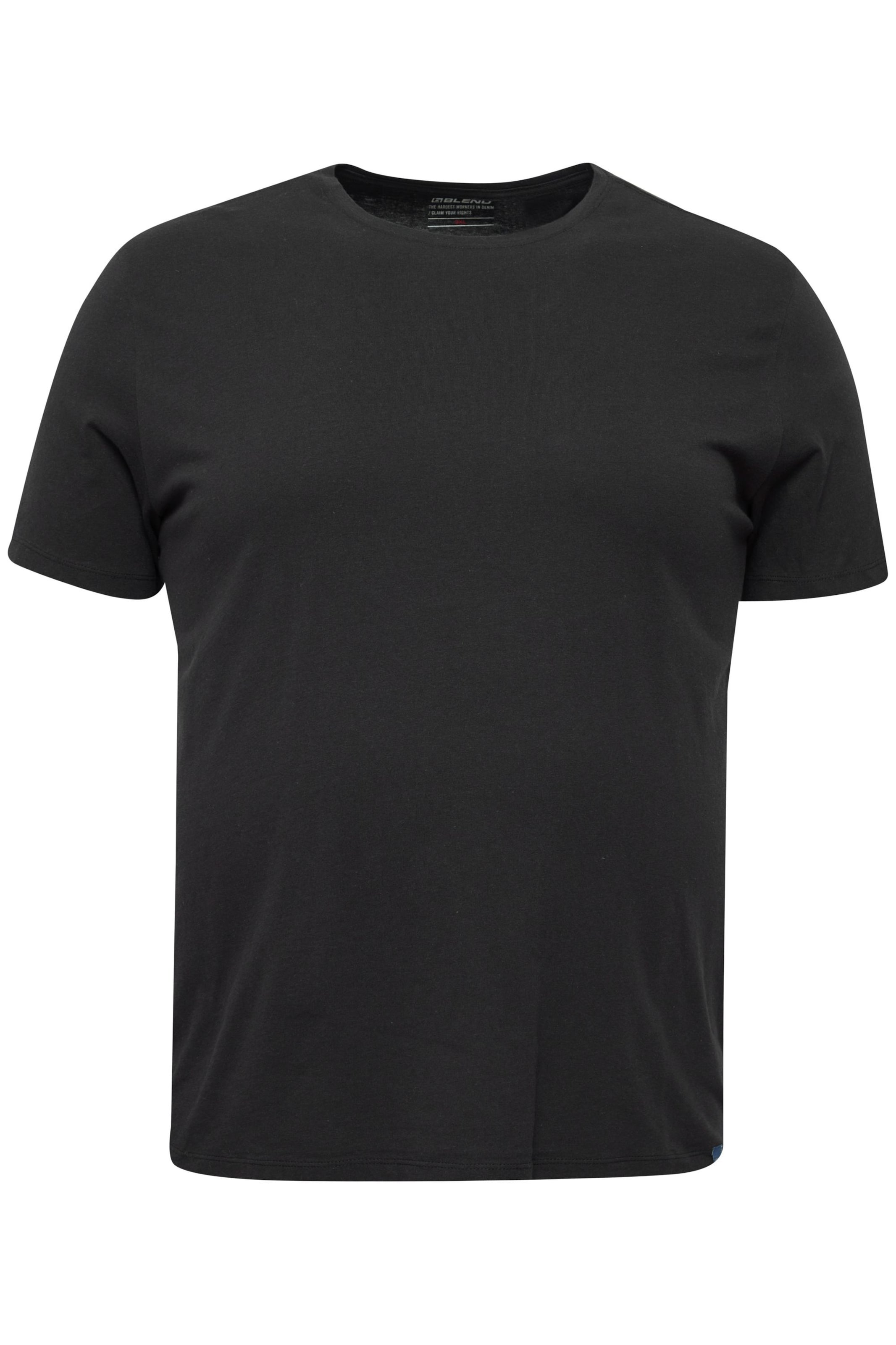 BLEND Shirt 'Gila' Big & Tall in Schwarz: Vorderseite