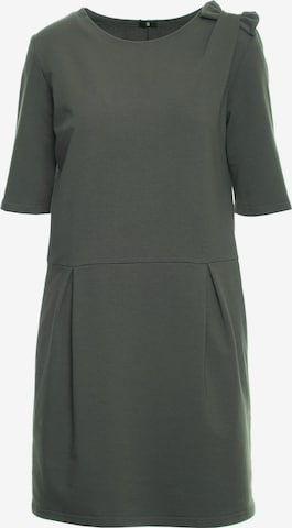 made of emotion - Vestido en verde: frente