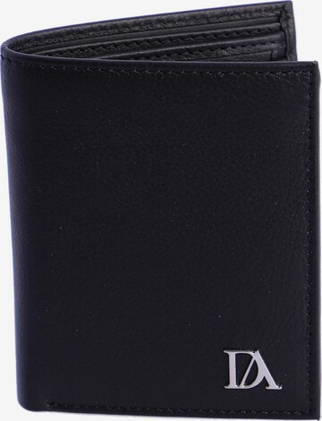 Don Algodon - Cartera 'Cartera para hombre Matteo de piel con protección RFID' en negro: frente