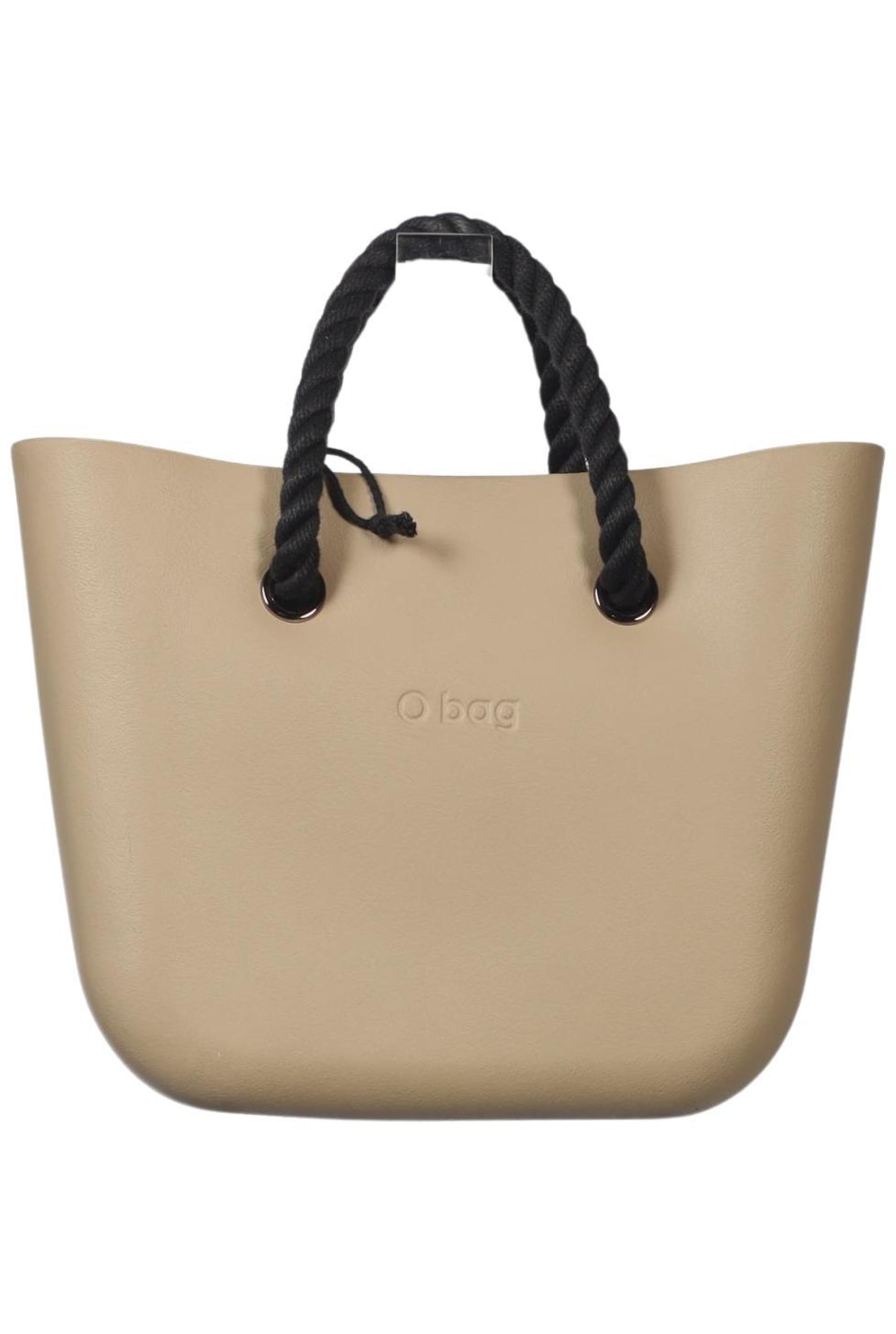 O bag Bag in One size in Beige: front