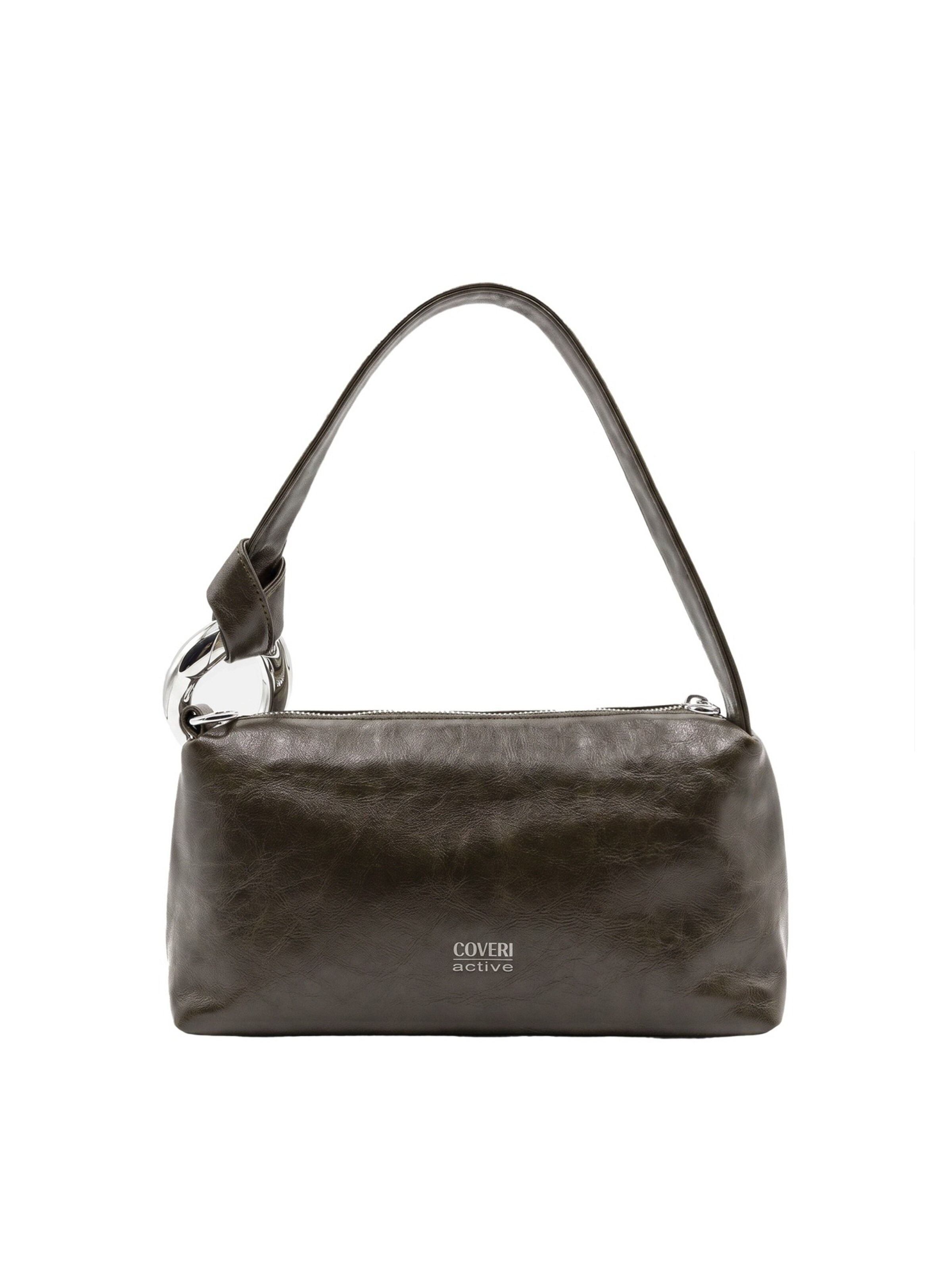 Borsa a spalla di Coveri in marrone: frontale