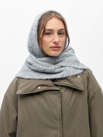 OBJECT Balaclava Schal in Grau
