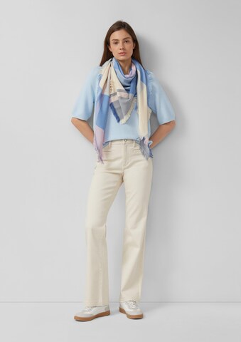 s.Oliver Sjaal in Blauw: voorkant