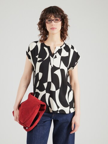 Soyaconcept - Blusa 'CHANISE 1' en negro: frente