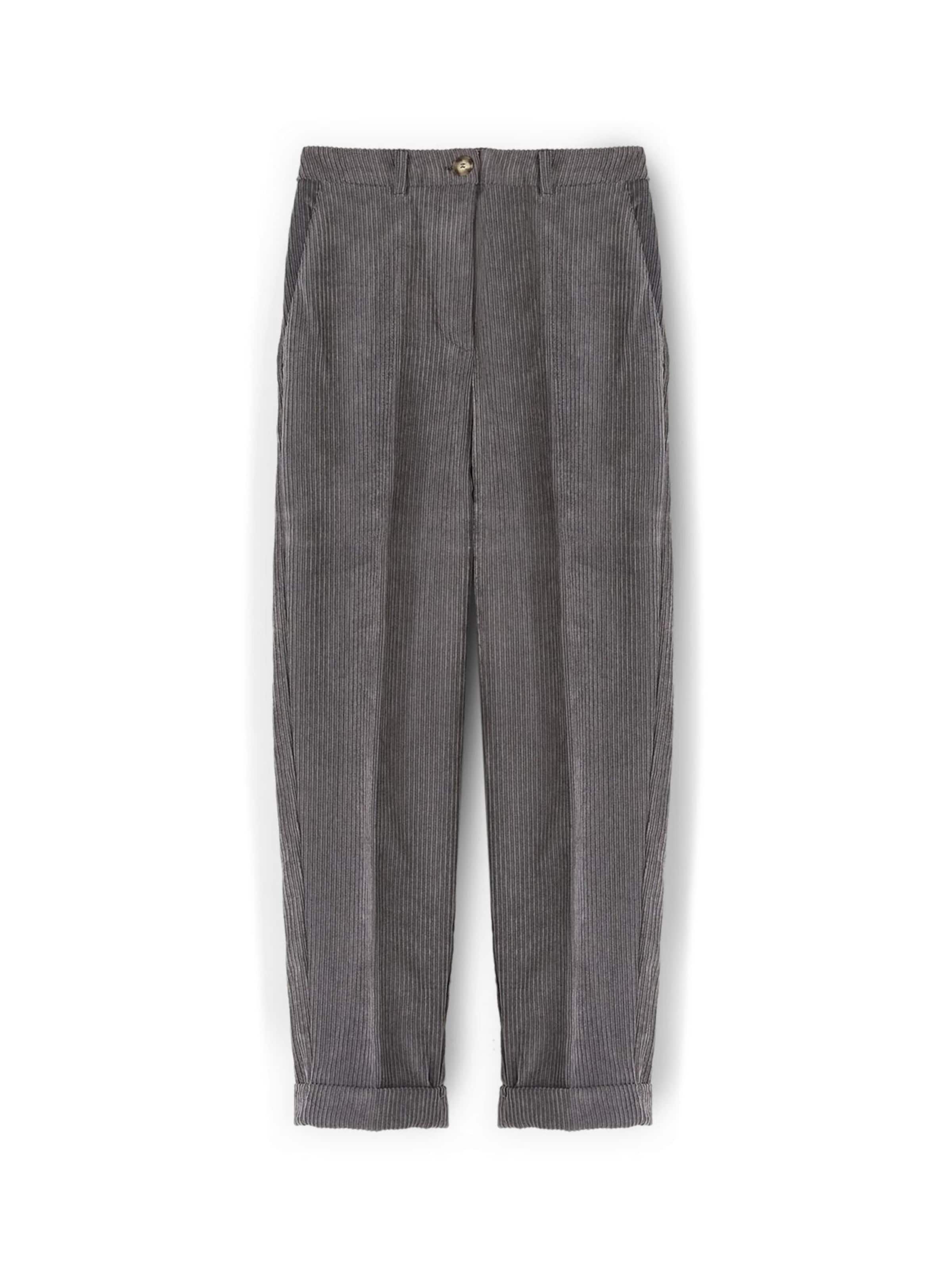 Pantalon MOTIVI en gris : devant