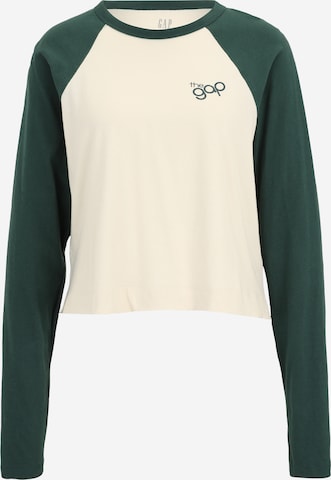 Gap Tall Koszulka w kolorze zielony: przód