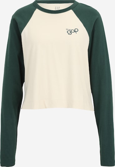 Gap Tall Majica u tamno zelena / bijela, Pregled proizvoda