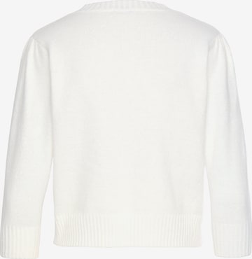 LASCANA Knit Cardigan in White