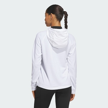Felpa sportiva 'Ultimate365+ Course Control' di ADIDAS PERFORMANCE in bianco
