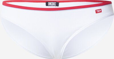 DIESEL Bikini apakšdaļa 'ANGELS', krāsa - sarkans / melns / balts, Preces skats