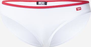 DIESEL Bikini Bottoms 'ANGELS' in White: front
