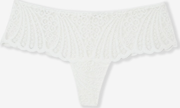 String 'Etreinte' ETAM en beige : devant